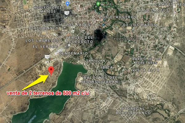 Terrenos en venta en Tequisquiapan, Querétaro en Ejido Bordo Blanco